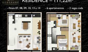 Imagem 4: Soberane Residence Apto. De 53 a 170 m2 em Adrianopolis