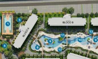 Imagem 3: Excelente Oportunidade na Praia de Carneiros/ 32 a 63m²/ 1 e 2 quartos/Melhor Preço