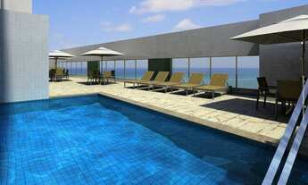 Imagem 4: Apartamento para aluguel, mobiliado cm 40m2, 2 quartos visa mar