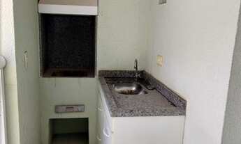 Imagem 4: Apartamento para aluguel possui 80 metros quadrados com 3 quartos em Vila Marina - Santo A