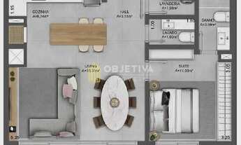 Imagem 15: Apartamento à venda 1 Quarto 1 Suite 1 Vaga 47.51M² Mont Serrat Porto Alegre - RS