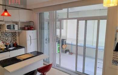 Imagem 4: Apto mobiliado, 1 dorm, 1 vaga, com serviço de lavanderia, lazer completo, perto Metrô Par