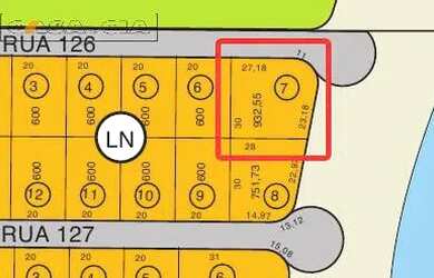 Imagem 3: Terreno com 932m² pé na água no Riviera de Santa Cristina III