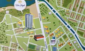 Imagem 5: Apartamento Van Gogh - Planta