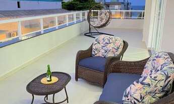 Imagem: Cobertura mobiliada 50 metros do mar