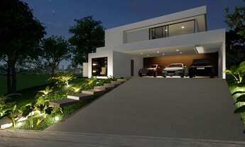 Imagem 2: Lida casa moderna 5 suítes! Projeto concorrendo à premiação! Cond com lazer completo!!! Ót