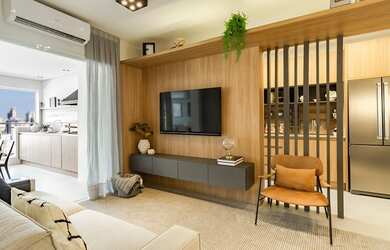 Imagem 2: Apartamento Grande com 02 Dormitórios Sendo 01 Suíte com Terraço Gourmet Churrasqueira