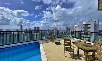 Imagem 1: Apartamento para venda tem 100 metros quadrados com 3 quartos em Boa Viagem - Recife - PE