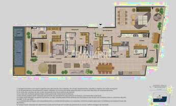 Imagem 5: Up Gardens, 4 suítes, 2 vagas, 253,10 m², Lagoa - RJ