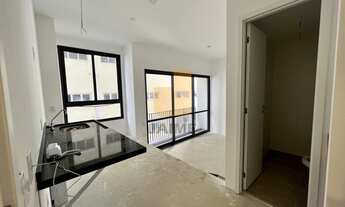 Imagem: Studio em prédio novo e moderno com vista