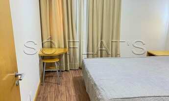 Imagem 9: Flat para locação totalmente mobiliado em em Moema próximo ao Pq Ibirapuera. Com entrada i