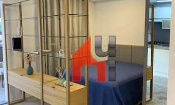 Imagem 1: Studio com 1 dormitório mobiliado para alugar, 48 m² por R$ 3.200,00/mês - Campo Belo - Sã