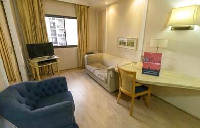 Imagem 2: Flat para locação imediata na Vl. Olímpia, próximo ao Shopping Vl Olímpia e acesso a linha