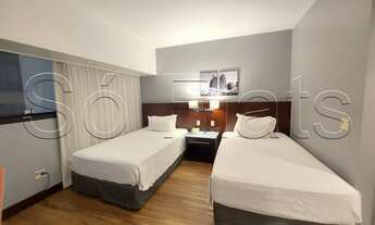 Imagem 4: Flat para locação no Wyndham Berrini, contendo 29m², 1 dormitório e 1 vaga de garagem