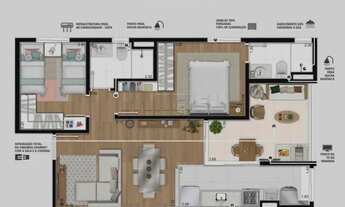 Imagem 2: Apartamento Padrão em São José dos Campos