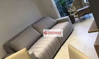 Imagem 2: Apartamento com 2 dormitórios para alugar, 53 m² por R$ 6.381,26/mês - Chácara Klabin - Sã