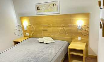 Imagem 10: Flat para locação totalmente mobiliado em em Moema próximo ao Pq Ibirapuera. Com entrada i