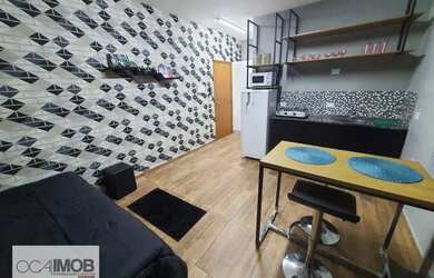 Imagem 2: Kitnet com 1 dormitório para alugar, 27 m² por R$ 1.505,00/mês - Bangu - Santo André/SP