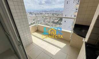 Imagem 3: Apartamento com 3 dormitórios para alugar, 77 m² por R$ 4.400,00/mês - Ponta da Praia - Sa