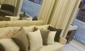 Imagem 4: Apartamento com 2 dormitórios sendo 1 reversível com terraço grill integrado ao living à v