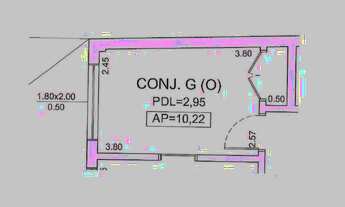 Imagem 4: Escritório conveniente de 11 m² a 60 metros da estação República do metrô