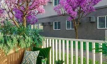 Imagem 2: Apartamento com 3 e 2 quartos com suíte,Varanda,56m²,em Dois Carneiros com lazer equipado