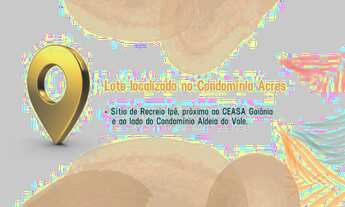 Imagem 4: Lote no Condomínio Acres (Ao Lado Do Aldeia Do Vale