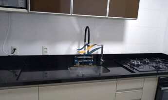 Imagem 3: Apartamento com 92 m² 3 dormitórios, 1 suíte, lavabo, sala, varanda, cozinha, área de serv