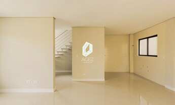 Imagem 6: Sobrado novo com arquitetura moderna e terraço com àrea gourmet