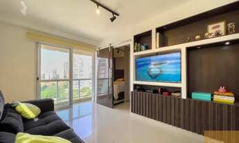 Imagem 2: VENDA/LOCAÇÃO - APARTAMENTO MOBILIADO NO BROOKLIN PAULISTA COM 52m², 01 SUÍTE, 02 BANHEIRO