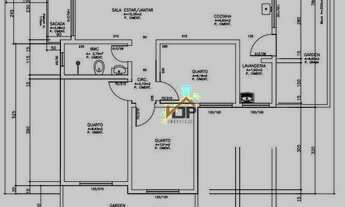 Imagem 3: Apartamento com 3 dormitórios à venda, 55 m² por R$ 220.000,00 - Parque da Fonte - São Jos