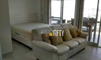 Imagem 3: Apartamento com 1 dormitório, 1 sala, varanda e 1 vaga no Brooklin