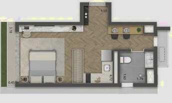 Imagem 5: STUDIO RESIDENCIAL em São Paulo - SP, Cerqueira César