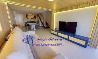 Imagem 4: Cobertura duplex mobiliada e vista mar no Porto das Dunas com 6 quartos