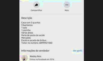 Imagem: Vendo ou troca casa em senador Guiomard