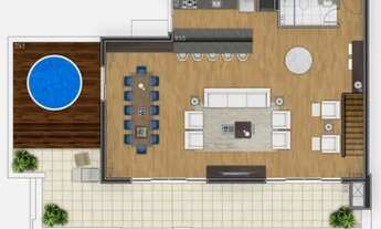 Imagem 5: COBERTURA com 3 dormitórios à venda por R$ 3.110.000,00 no bairro Juvevê - CURITIBA / PR