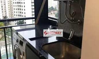 Imagem 7: Apartamento com 2 dormitórios para alugar, 53 m² por R$ 6.381,26/mês - Chácara Klabin - Sã