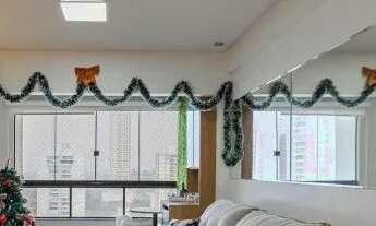 Imagem 7: IMPERDÍVEL - Jd. Goiás - 3 suítes+varanda gourmet - 15º andar - Nascente - Semimobilhado