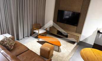 Imagem 2: Flat mobiliado para venda e locação no Edifício Le Monde Parc, próximo à Av. Maurílio Biag