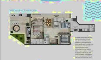 Imagem 3: Apartamento com 3 quartos (2 suites) à venda, 119 m² por R$ 950.000