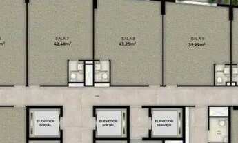 Imagem 3: Vendo 2 salas Comerciais com 46m² no Opus Geo 136 - Setor Marista