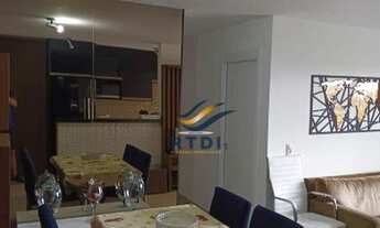 Imagem 5: Apartamento com 65 m² mobiliado no Morumbi com 2 dormitórios, 1 suíte, sala, varanda, banh