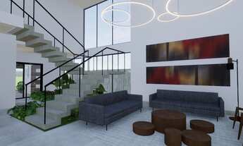 Imagem 3: Lida casa moderna 5 suítes! Projeto concorrendo à premiação! Cond com lazer completo!!! Ót