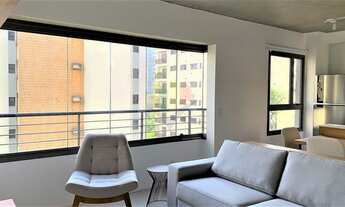 Imagem 3: Apartamento Mobiliado na Vila Nova Conceição 42 m² 1 Dormitório, Condomínio Boutique