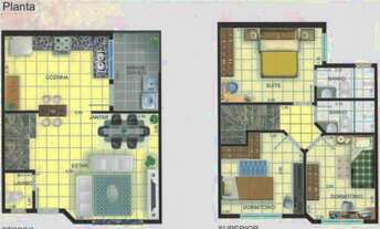 Imagem: Casa de condomínio para venda possui 74