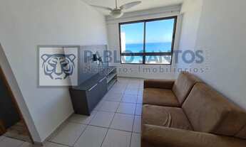 Imagem 2: Flat, Vista P/ Mar, 2 Qtos, 1 Ste, Sala 2 Amb. Mobiliado e Equipado. TAXAS INCLUSAS