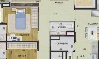 Imagem 3: Santo André - Apartamento Padrão - Jardim