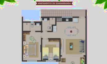 Imagem 7: Apartamentos mobiliado e decorado com 2 ou 3 quartos em Guaramiranga!