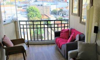 Imagem 3: Apartamento com varanda, 90 m² e 3 quartos no Jardim Analia Franco