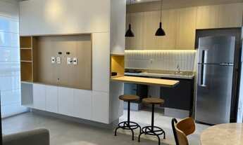 Imagem 2: Apartamento 70m², 2 dormitórios 1 suíte , 2 vagas , mobiliado , novíssimo na Vila Romana